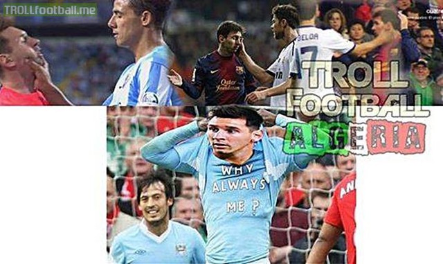 Suốt ngày bị bóp má chỉ có thể là Messi