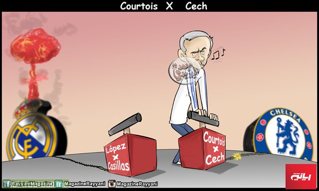 Mourinho chuẩn bị cho nổ quả bom Cech - Courtois