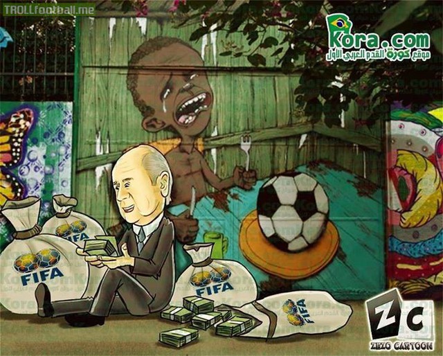 FIFA cười trên sự đau khổ của người dân khu ổ chuột Brazil?