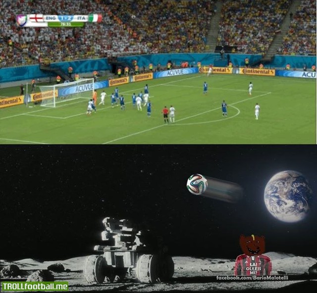 Rooney sút phạt góc lên tận mặt trăng