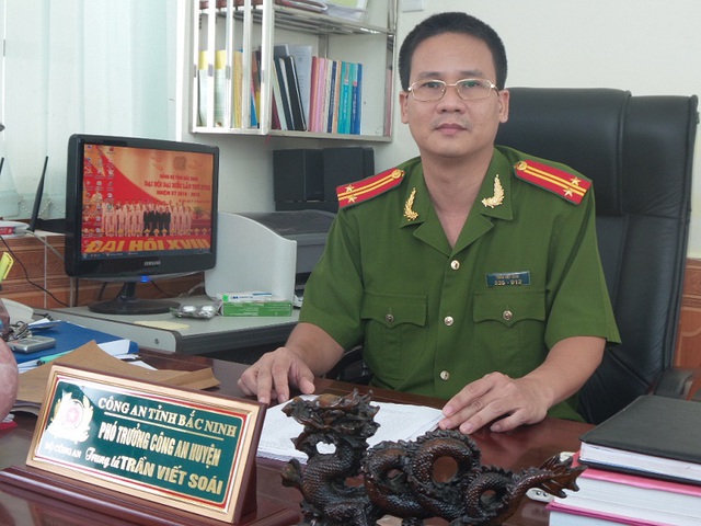 Trung tá Nguyễn Viết Soái, Phó Trưởng Công an huyện Lương Tài kể lại về quá trình đấu trí nảy lửa với đối tượng Đoàn Văn Phan