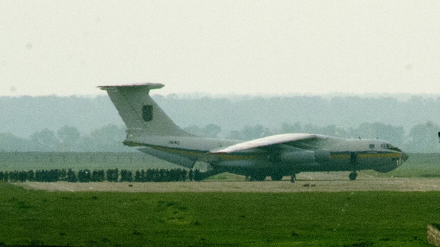 Máy bay IL-76 của Ukraine. Ảnh: RT