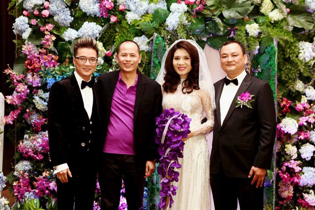 MR Đàm và Giám đốc Cát Tiên Sa Nguyễn Quang Minh có mặt trong đám cưới của Việt Thanh.