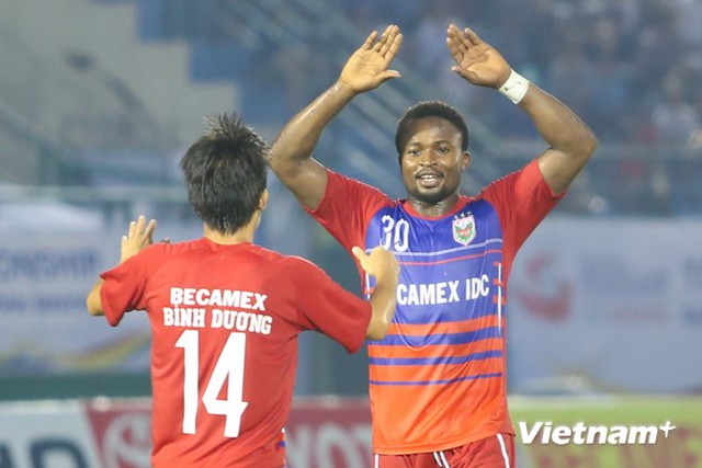 Bình Dương là đại diện duy nhất của bóng đá Việt Nam vào thẳng vòng bảng AFC Champions League . (Ảnh: Minh Chiến/Vietnam+)