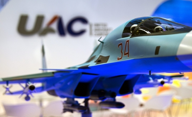 Cận cảnh mô hình bố trí vũ khí của máy bay tiêm cường kích Su-34.