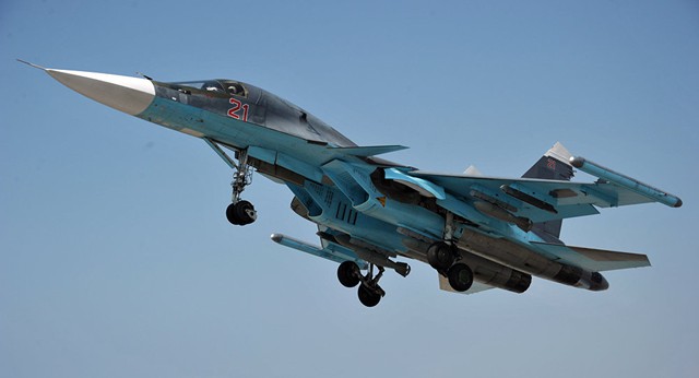 
Máy bay ném bom Su-34
