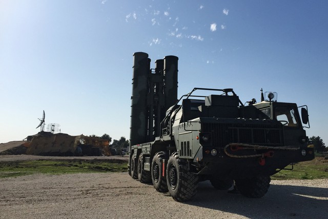 
Hệ thống phòng không S-400 của Nga tại Syria
