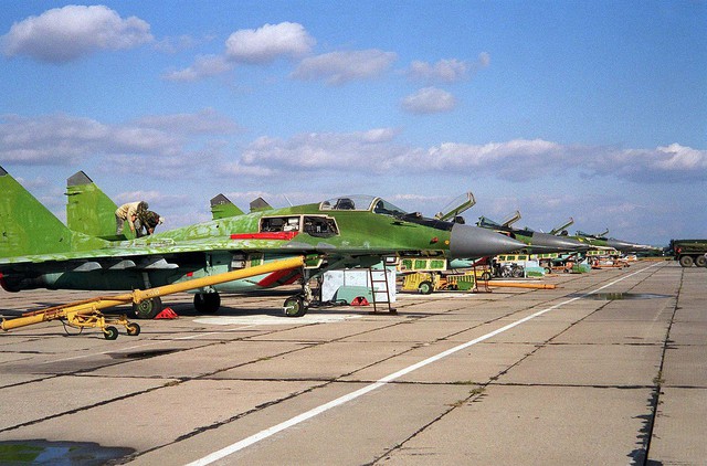 
Những chiếc MiG-29 của Moldova
