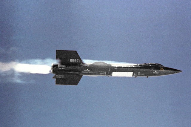 
X-15 đã đạt tới tốc độ Mach 6.7. Ảnh: Wiki

