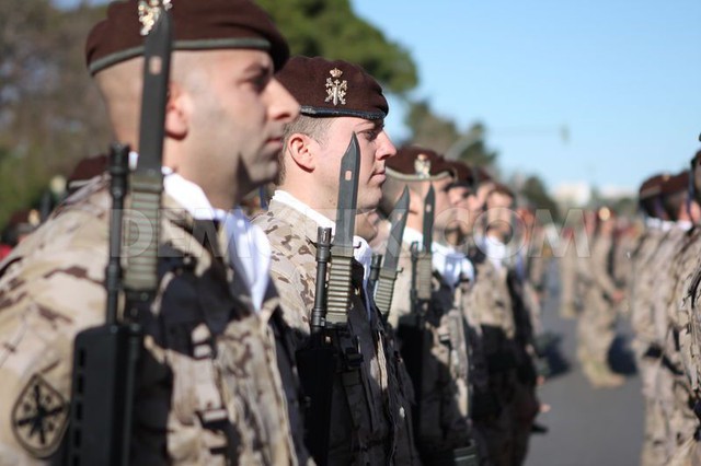 Spanish NATO troops return home from Afghanistan