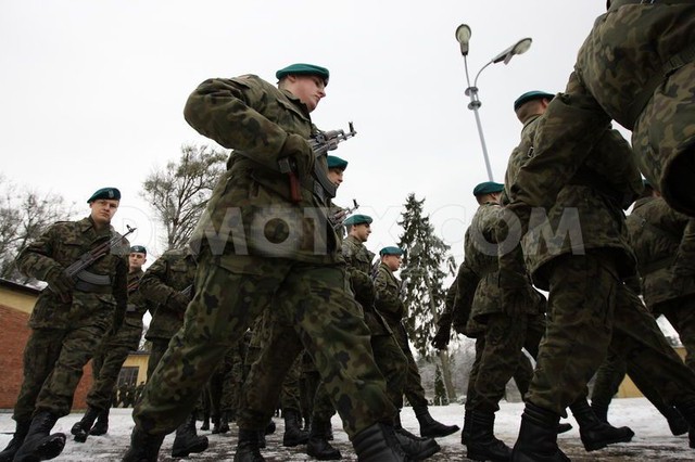 Polish Army Oaths Ceremony In Grupa