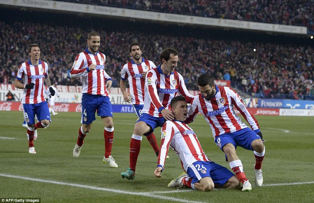 Atletico ghi tới 2 bàn vào lưới Real và giữ sạch lưới