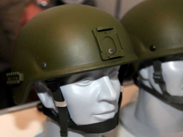 Mũ chống đạn 6B47 trong bộ trang bị chiến binh tương lai Ratnik của Nga
