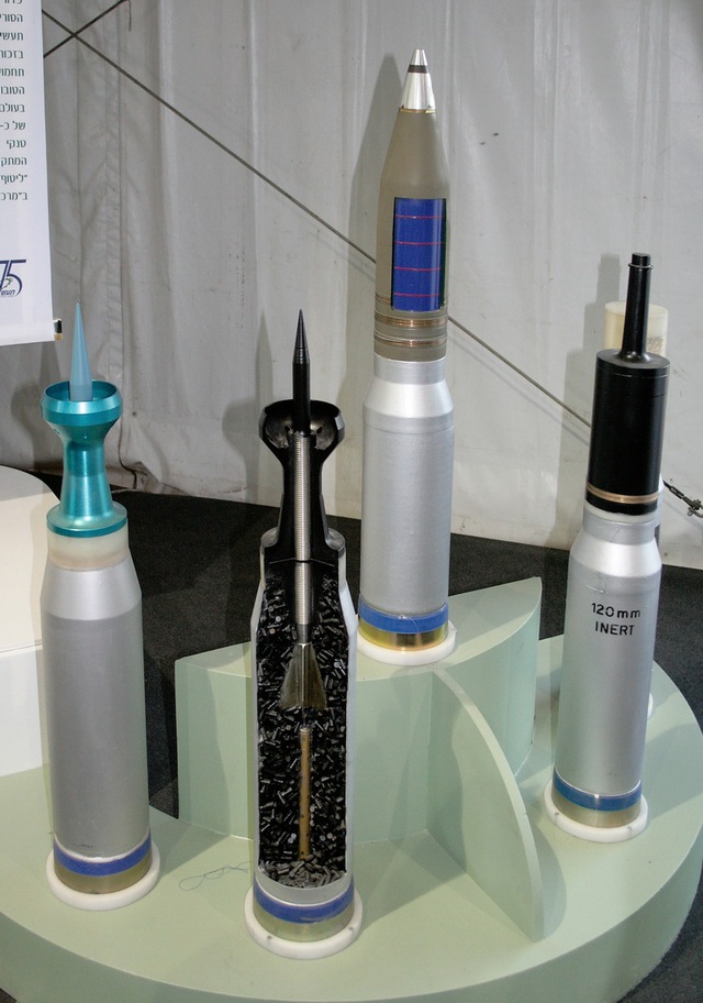 Các loại đạn sử dụng cho pháo MG253