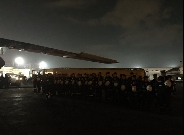 
Hơn 80 nhân viên của Bộ tình trạng khẩn cấp Nga tới Ai Cập vào sáng hôm nay (1/11, giờ địa phương). Ảnh: RT
