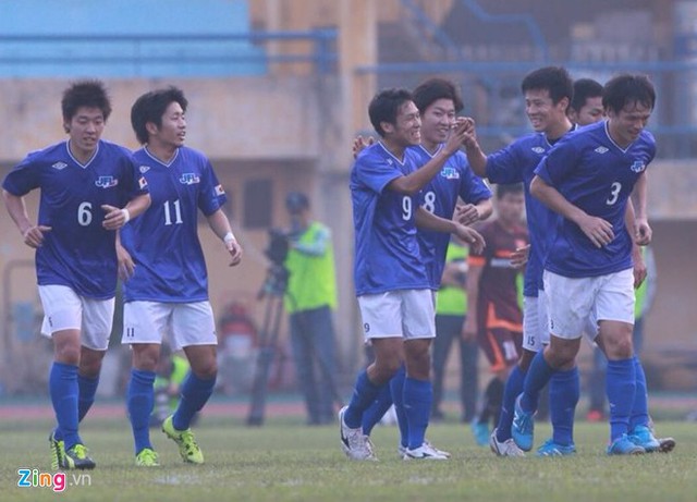 
JFL Selection có chiến thắng thuyết phục trước U23 Việt Nam (Ảnh: Zing.vn).
