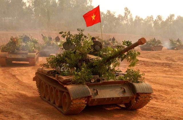 
Xe tăng chiến đấu chủ lực T-54/55 của Việt Nam
