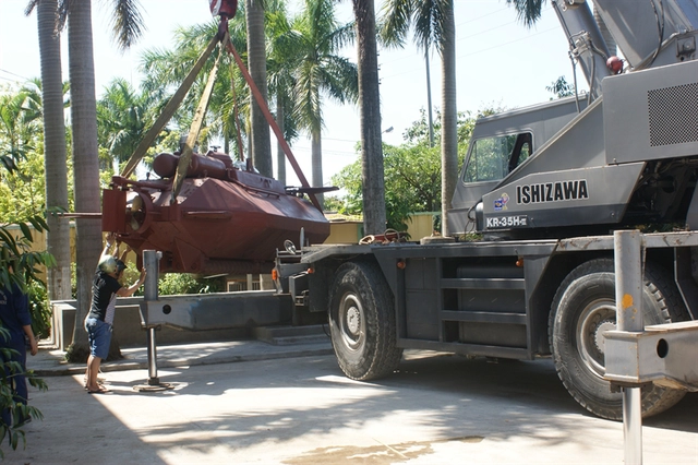 
Tàu ngầm mới có kích thước tương đương với tàu Trường Sa 1 và được cấu tạo bởi các loại vật liệu tương tự.
