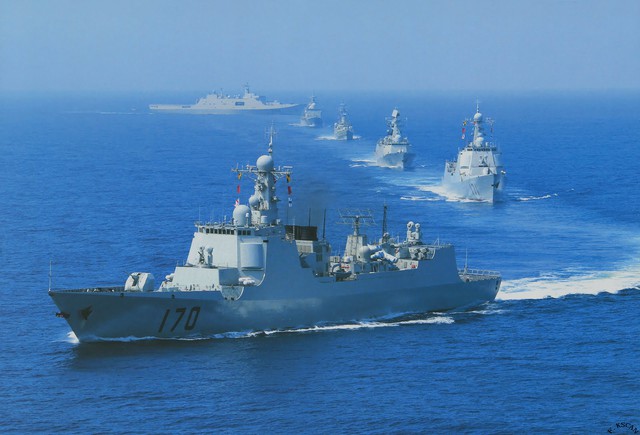 
Có tốc độ tăng trưởng mạnh nhưng Hải quân Trung Quốc chỉ đứng vị trí thứ 4.
