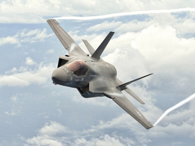 
Máy bay chiến đấu F-35 hiện đại của Mỹ.
