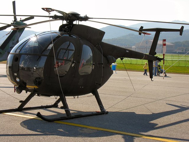 
Trực thăng hạng nhẹ MD-500 của Mỹ.
