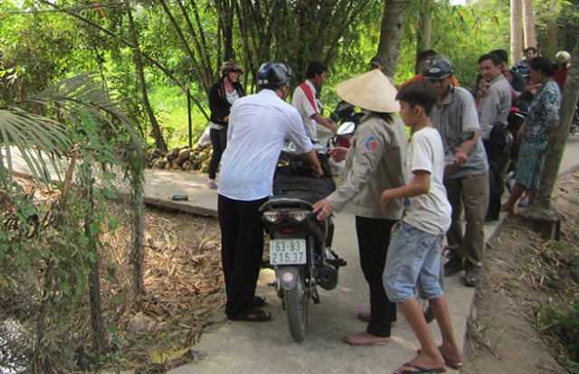 Hiện trường nơi xảy ra vụ án mạng - Ảnh: Hoài Thương