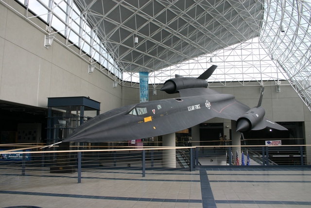 
Một chiếc SR-71 trong Bảo tàng Hàng không và Không gian Quốc gia Mỹ.
