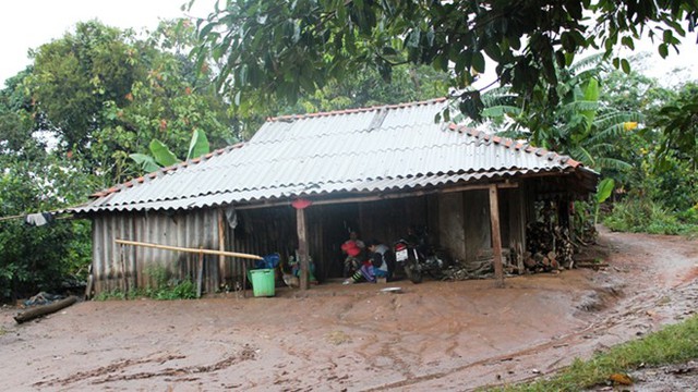 Nhà chị Huế xã Ea Sin, huyện Krông Búk.