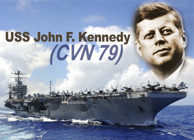 
Đồ họa tàu sân bay USS John F. Kennedy (CVN-79)
