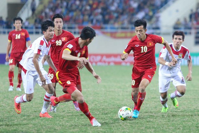 Văn Quyết hiện là tiền đạo sáng tạo nhất của bóng đá Việt Nam. (Ảnh: Minh Chiến/Vietnam+)