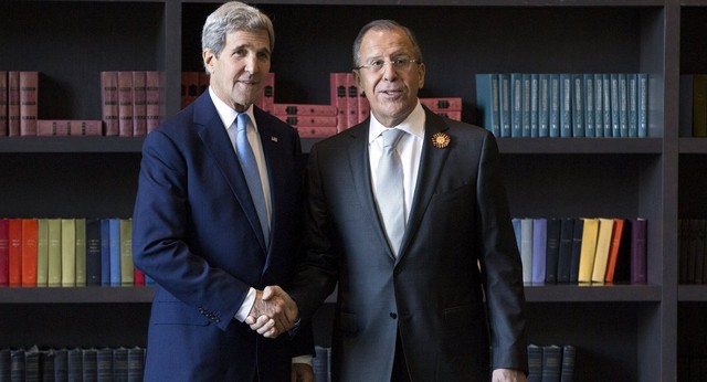 Chuyến thăm Nga của ông Kerry cho thấy những dấu hiệu tích cực trong chuyển biến quan hệ Nga-Mỹ. Ảnh: Reuters.