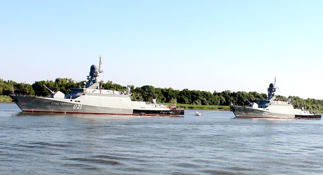 
Tàu tên lửa lớp Buyan-M.
