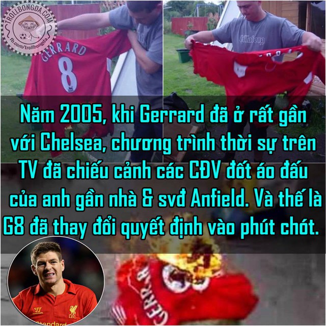 Sự thật về Gerrard là đây?