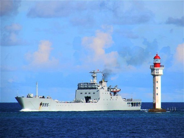 
Tàu đổ bộ Type 072A số hiệu 995 của hải quân Trung Quốc.
