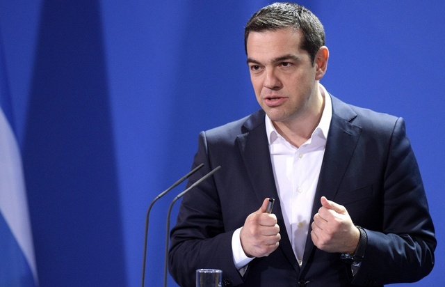 Thủ tướng Hy Lạp Alexis Tsipras. Ảnh: EPA.