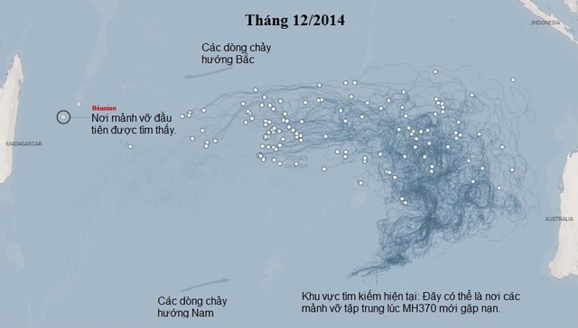 MH370, máy bay, mất tích, hành trình tìm kiếm, mảnh vỡ, trôi dạt, hướng đi