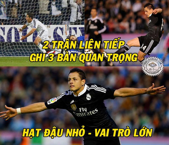 Chicharito đang tỏa sáng rực rỡ