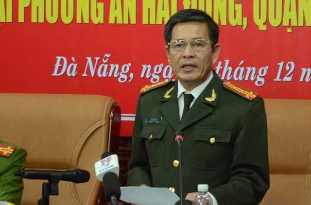 Đại tá Lê Văn Tam, giám đốc Công an TP Đà Nẵng thông tin về vụ án