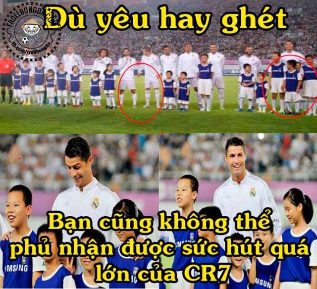 Ronaldo luôn hấp dẫn.