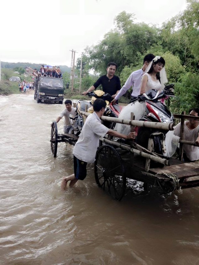 Một đám cưới khác được chụp ở Bắc Giang.