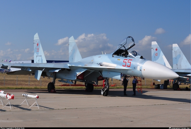 
Tiêm kích Su-27SM3 của Không quân Nga
