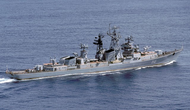 
Khu trục hạm Strogiy lớp Kashin thời điểm tháng 10/1985
