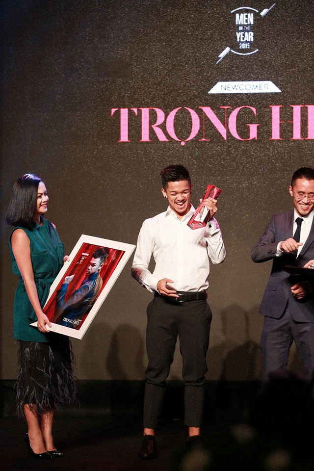 
Ca sĩ Trọng Hiếu Idol cũng đoạt giải Newcomer of the Year.
