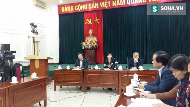 
Quang cảnh buổi họp báo
