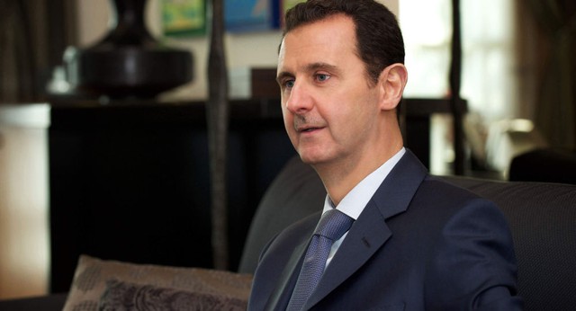Ông Assad trong cuộc phỏng vấn với The Sunday Times