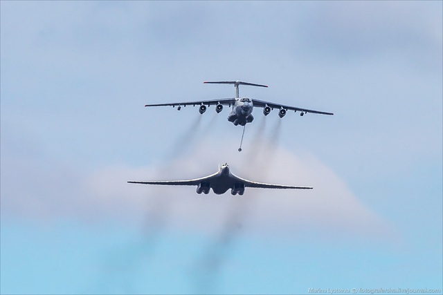 Il-78 và Tu-160.