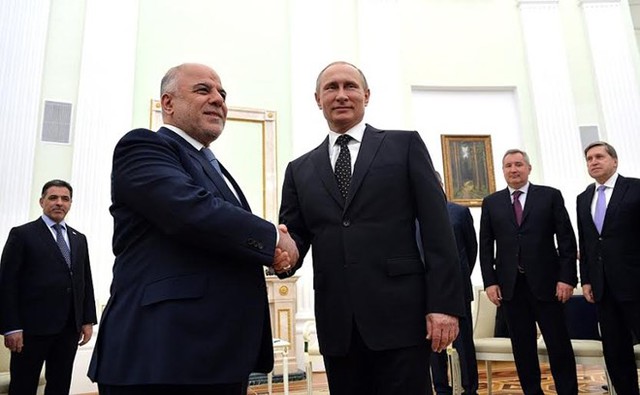 Tổng thống Nga Putin và Thủ tướng Iraq al-Haydar Abadi