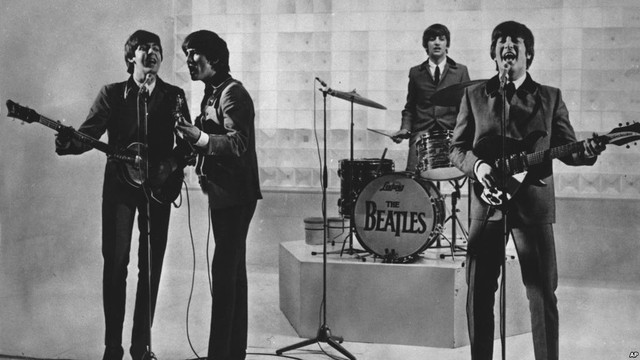 
​ Bốn thành viên của nhóm nhạc đình đám The Beatles
