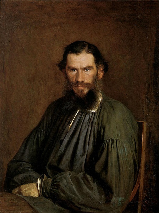 
Chân dung Leo Tolstoy của họa sĩ Ivan Kramskoi
