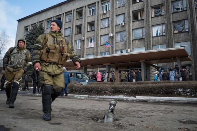 
Cuộc xung đột ở miền Đông Ukraine đang tạm thời lắng xuống.
